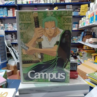 Combo 5 Vở Campus B5 Kẻ Ngang Có Chấm One Piece (200 Trang )