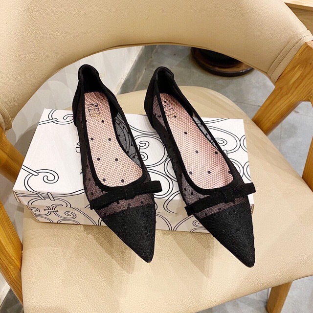 Giày bệt mũi nhọn valen fullbox cao cấp