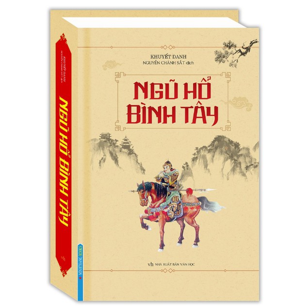 Sách - Ngũ hổ bình tây (bìa cứng)