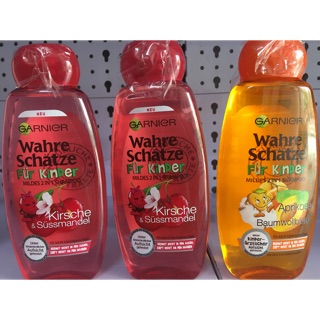 Dầu gội xả Garnier Wahre Schatze Kinder 300ml - Xách tay Đức có Bill