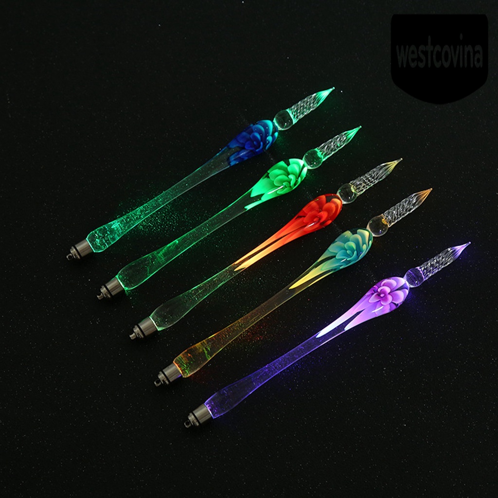 Phương Tây✎1 Bộ Bút Viết Vẽ Pha Lê Nhân Tạo Dùng Làm Quà Tặng Cho Học Sinh