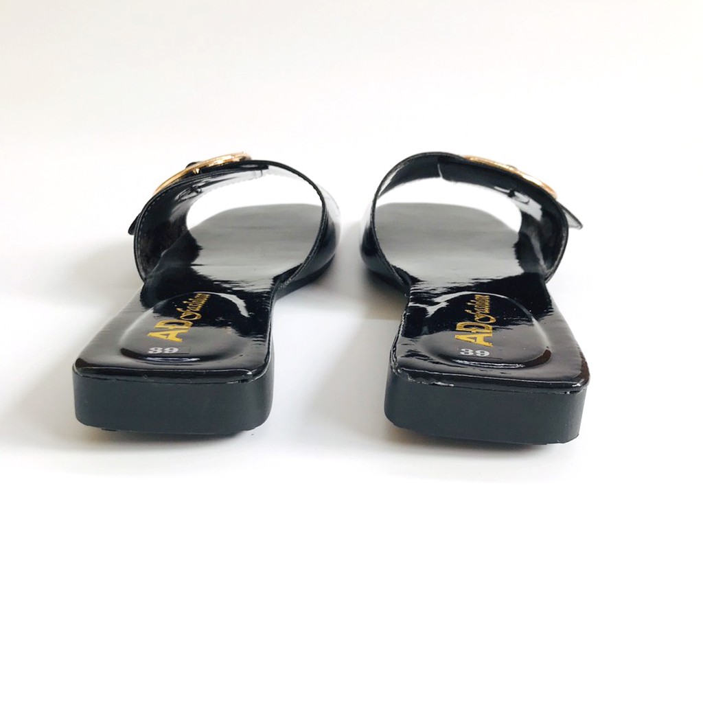 Dép nữ quai ngang móc tròn mẫu mới hot 2020 - Dozimax