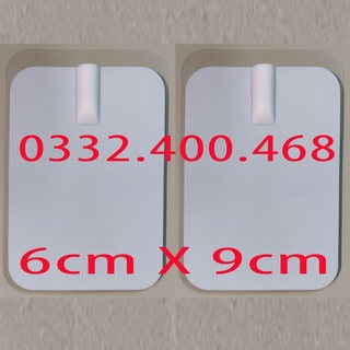 Cặp Miếng Dán Xung Điện máy vật lý trị liệu MPT812 va DoctorHome va Dr.Ho ( Miếng Trung 9cm X 6cm)