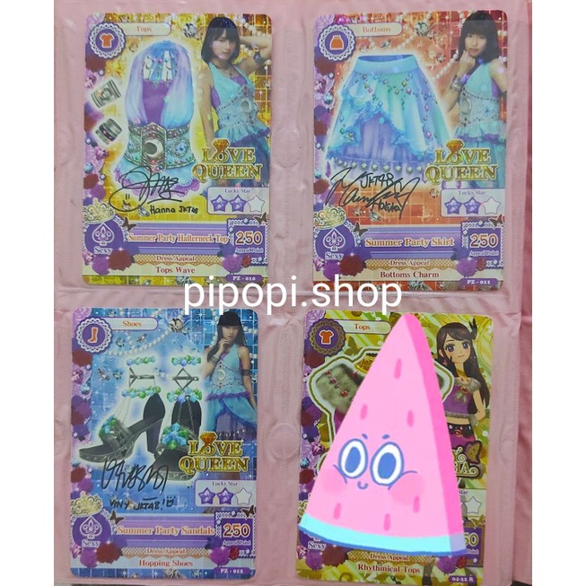 Thẻ Aikatsu | Bộ Thẻ Hình Nữ Hoàng Aikatsu JKT48