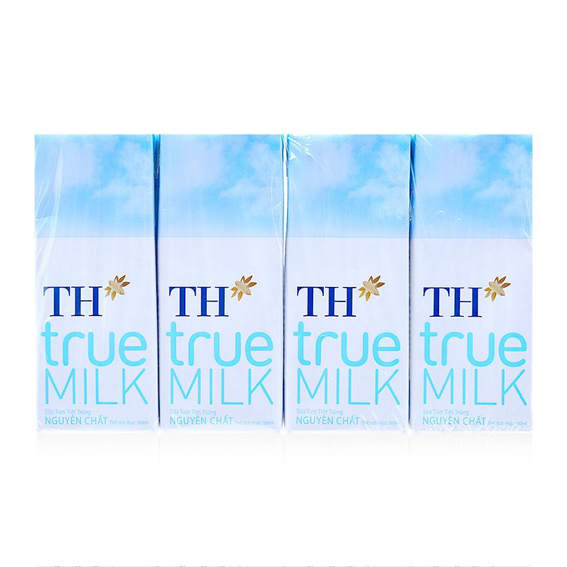Sữa tươi nguyên chất không đường 180ml của TH | BigBuy360 - bigbuy360.vn