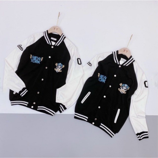 Áo Khoác Dù Bomber 2 Lớp Thêu Logo Cá Tính, Có Nút Bấm, Phong Cách Đặc Biệt, Phối Hợp Được Với Nhiều Đồ