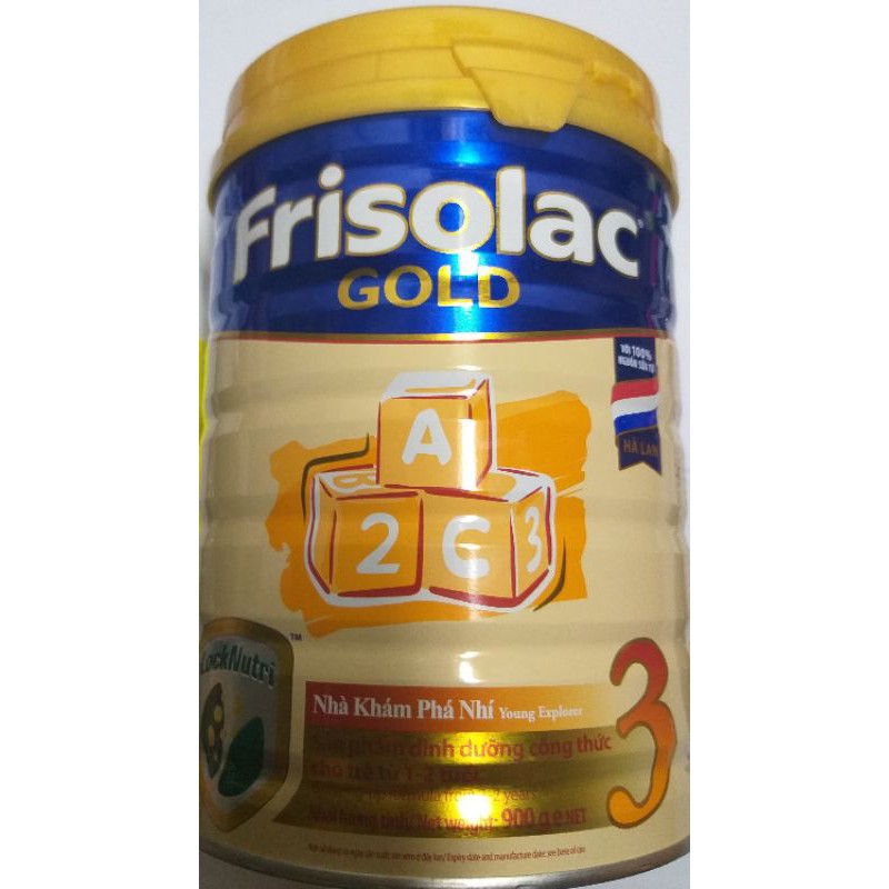 Sữa FRISOLAC GOLD Số 3 900G [HSD:01.2023]