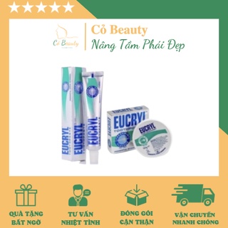 Kem và bột trắng răng Eucryl Anh - Guu