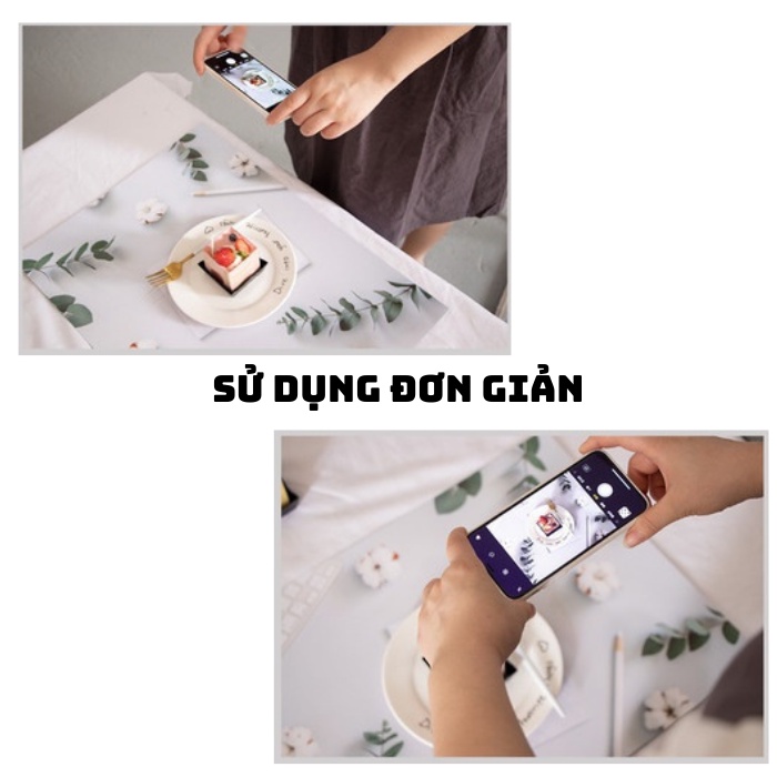 Phông Nền 3d Chụp Ảnh Sản Phẩm - Background Giấy Chụp Hình Đồ Ăn, Food, Mỹ Phẩm - Thảm Chụp Hình - Shop Hohi Decor