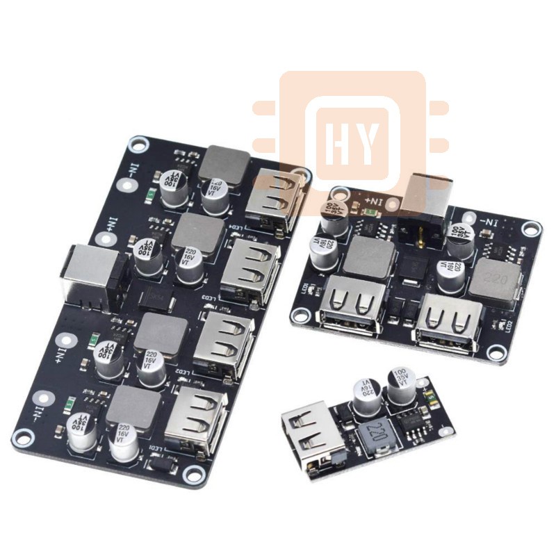 Bảng Mạch Hạ Áp Sạc Nhanh Usb Qc3.0 Qc2.0 Dc-Dc 6-32v 9v 12v 24v Sang 5v | BigBuy360 - bigbuy360.vn