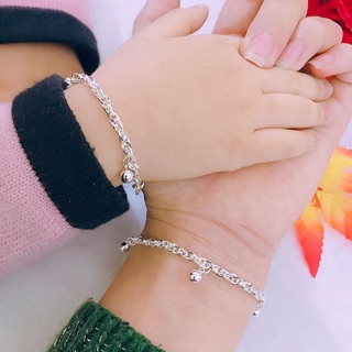 LẮC TAY CHÂN MIX HẠT CHO BÉ YÊU - TRANG SỨC BẠC TA
