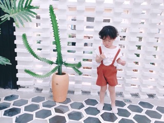 Yếm quần xuất hàn cho bé