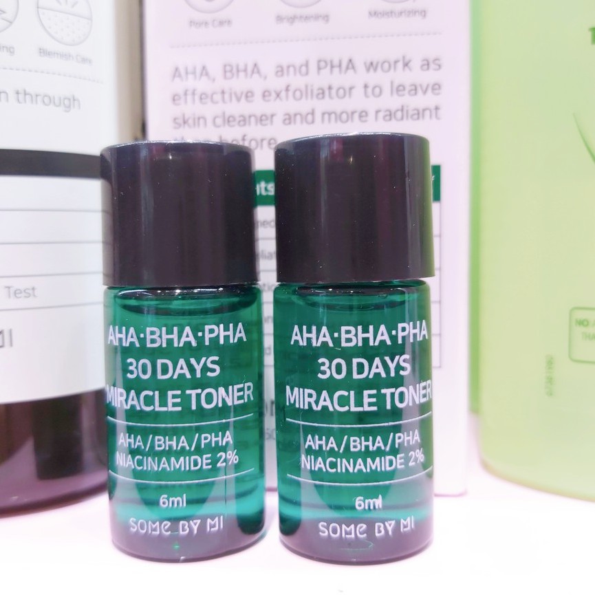 (SAMPLE) Toner Some By Mi AHA-BHA-PHA 30 days Miracle mini 6ml