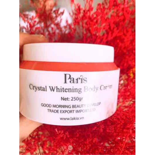 KEM BODY PARIS_CRYSTAL_WHITENING_BODY_CREAM 250G CHÍNH HÃNG - 2749