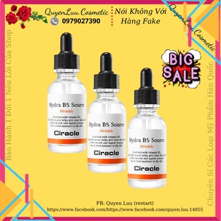 Serum dưỡng trắng chống nhăn ciracle hydra b5 chuẩn hàn quốc 30ml