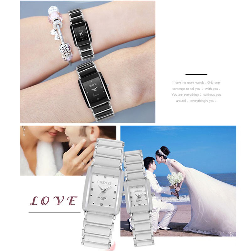 RUIWAY Fashion Wristwatch ceramic watch For Men Women Couples