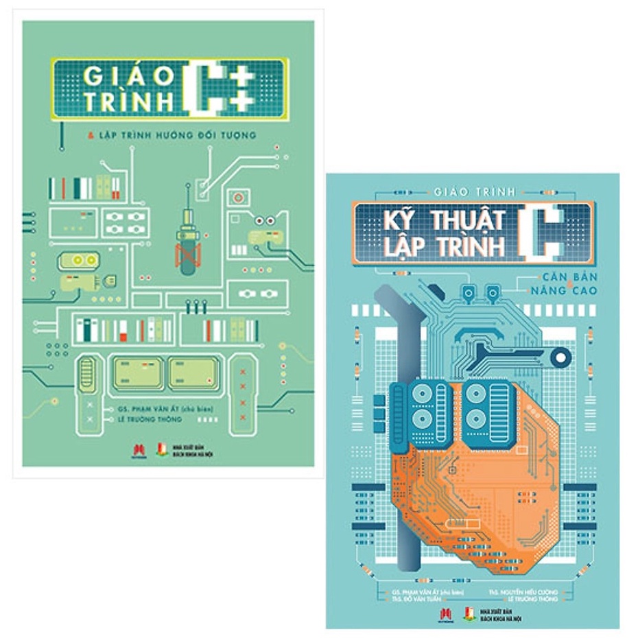Sách - Combo Giáo Trình Kỹ Thuật Lập Trình C Căn Bản Và Nâng Cao + Giáo Trình C++ Và Lập Trình Hướng Đối Tượng (2 quyển)