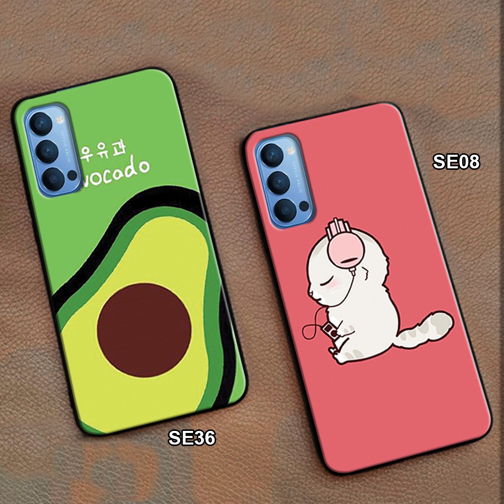 Ốp lưng Oppo RENO 5/ RENO 4/ RENO 3/ RENO 6Z/ A91 IN HÌNH CUTE MÃ SE11