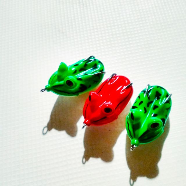 Mồi câu cá ếch hơi mềm Fishing