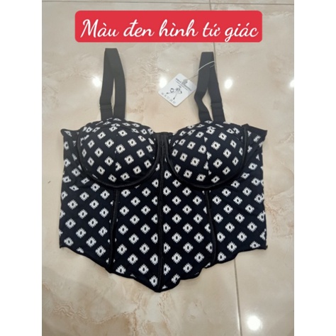 Ảnh thật * Áo Bra Cúp Ngực Kẻ Caro Siêu Cao Cấp Co Dãn Đủ Màu V33