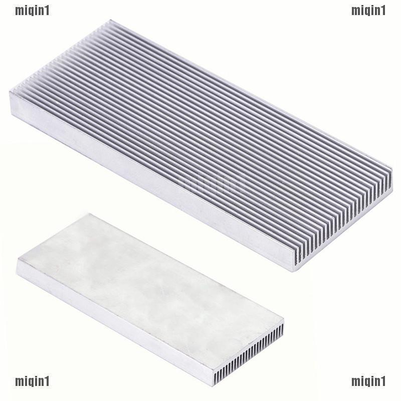 25 Miếng nhôm 100mmx41mmx8mm tản nhiệt đèn LED bán dẫn