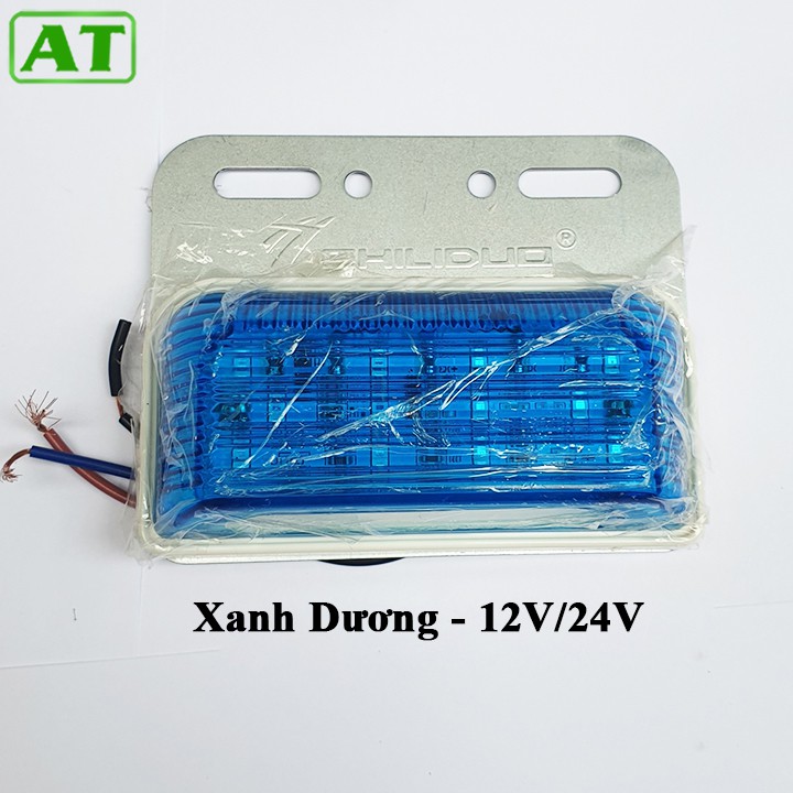 Đèn Led Sườn Xe Tải 12V 24V Có Soi Lốp 5 Màu Tùy Chọn