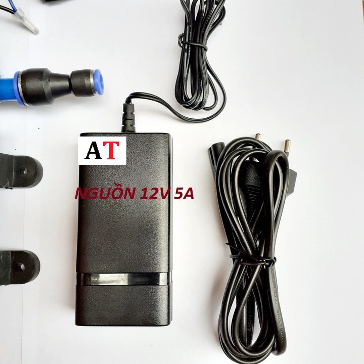 Bộ đổi nguồn điện 220v sang 12V-5A (DC) (Nhựa) - Bộ Adapter Chuyển Nguồn 12v 5A