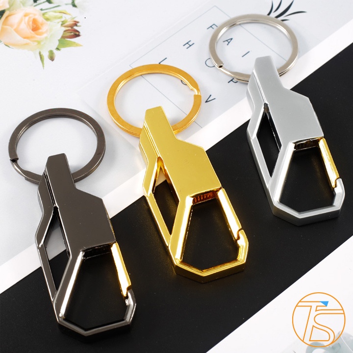 Móc chìa khóa xe máy ô tô bằng thép không rỉ cao cấp - móc khóa đa năng keychain - Quà tặng sinh nhật