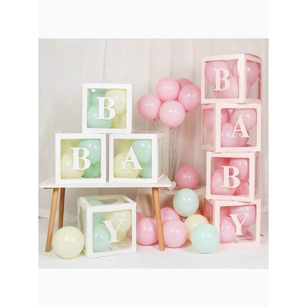 Hộp Bỏ Bong Bóng Trang Trí Tiệc Sinh Nhật