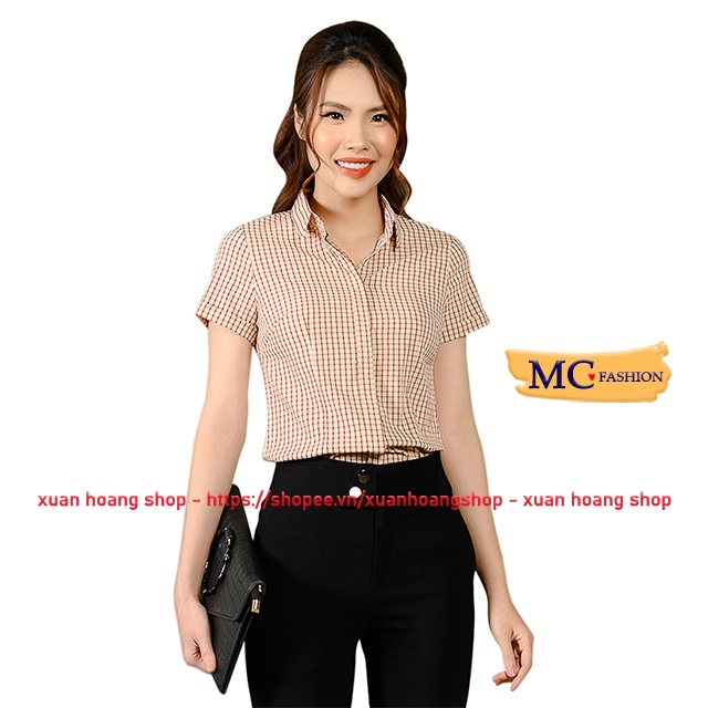 Quần Tây Nữ Công Sở Lưng Cao Kiểu Âu Mc Fashion, Màu Đen, Xanh Tím Than, Chất Vải Co Giãn Nhẹ, Size Đủ, Q0460