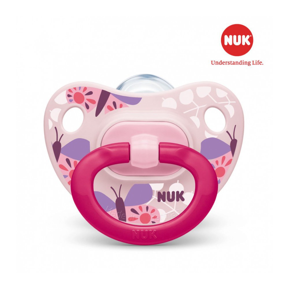 BỘ 2 TI GIẢ NUK CLASSIC SILICONE