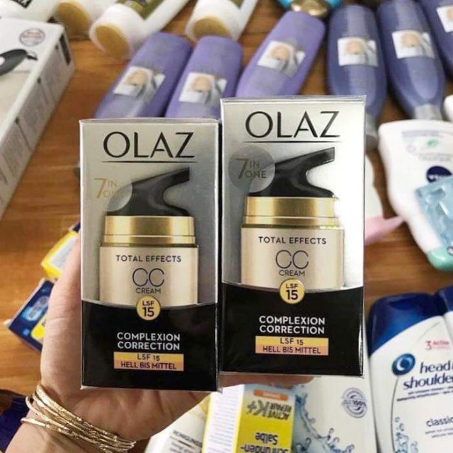 Gom sale 30% kem nền  CC creme Olaz 7 in 1 tone sáng Đức | BigBuy360 - bigbuy360.vn