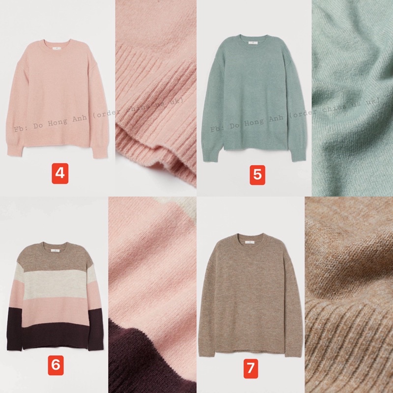[TRẢ ORDER] Áo len lông cừu - 7 màu | BigBuy360 - bigbuy360.vn