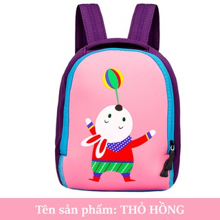 Balo in hình THỎ HỒNG cho bé đi mẫu giáo - đáng yêu, siêu nhẹ, an toàn với trẻ nhỏ