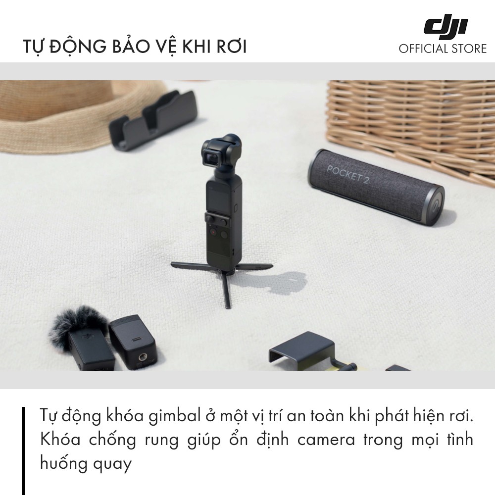 Máy quay phim dji osmo pocket 2 chống rung 4k 60fps - hàng chính hãng - ảnh sản phẩm 7