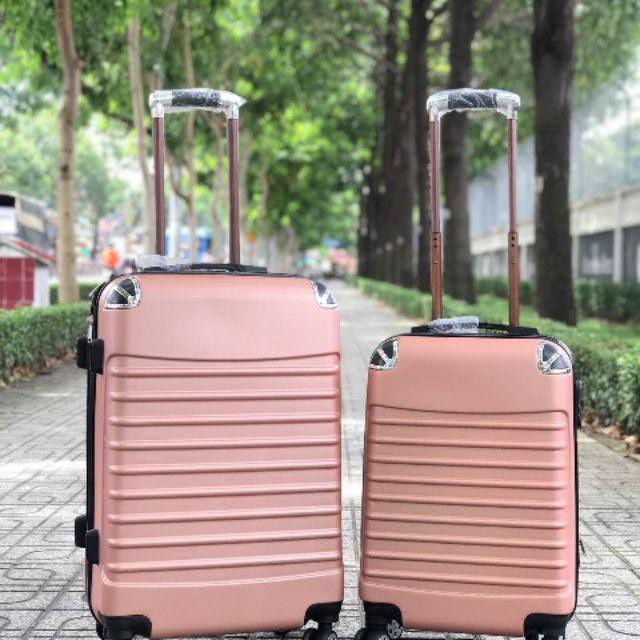 vali du lịch Đồng Màu 8801/8809 vali kéo nhựa size 20 inch size 24 inch