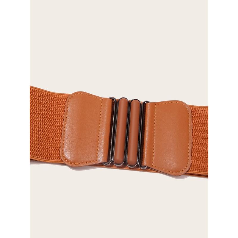 Thắt Lưng Da Bản To Co Giãn Thời Trang Cho Nữ