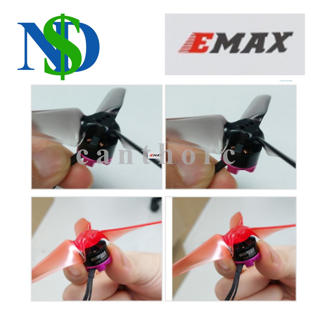 1 cặp cánh EMAX AVAN 1106 Mini 3 Inch 3 lá cho drone topic điều khiển từ xa
