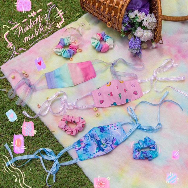 Khẩu Trang Nơ | độc quyền mignonne | 4 Lớp Kháng Khuẩn Chống Bụi Mịn Made in Vietnam Dễ Thương Màu Sắc Thời Trang Cute | BigBuy360 - bigbuy360.vn