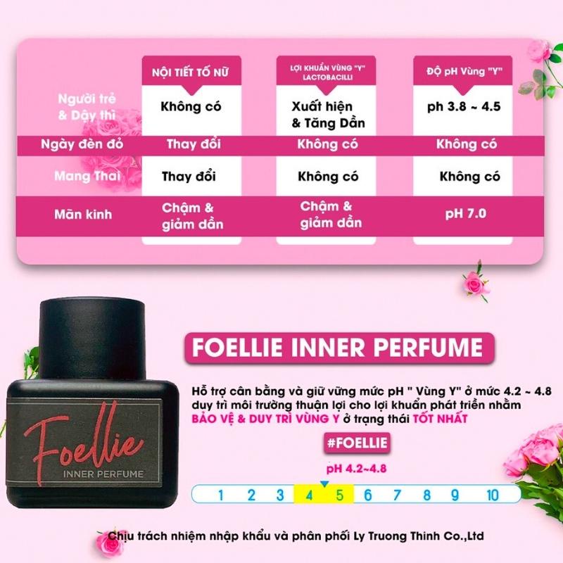 Nước Hoa Vùng Kín Foellie Eau De Bijou 5ml TẤM THỊ Nước Hoa Cô Bé Lưu Giữ Hương Thơm Quyến Rũ Sexy