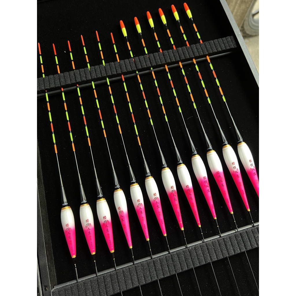 Phao Câu Đài Đổi Màu Thông Minh Phong Cảnh _ Phao Câu Cá