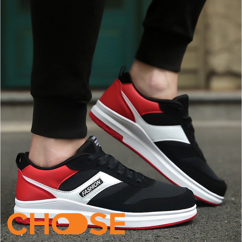 Giày Nam Sneaker Thể Thao Choose Tăng Chiều Cao Phối Màu Cá Tính GK6K8