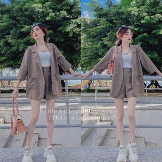 Bộ vest mặc thu