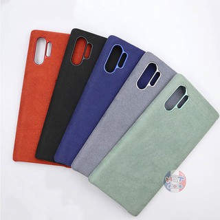 Ốp lưng da Alcantara cao cấp cho Note 10 Plus / Note 10