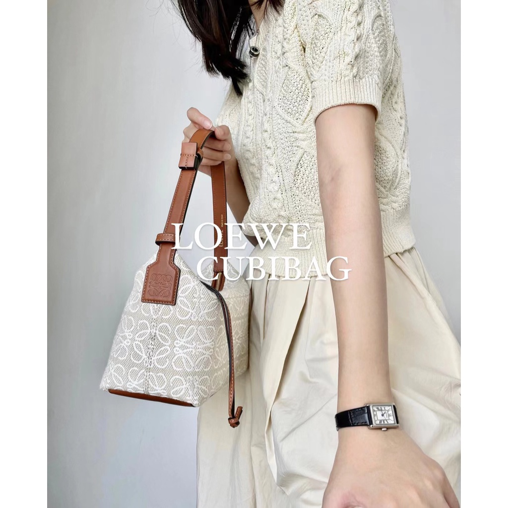 Túi Vải Jacquard Và Da Bò Nhỏ 21 * 17 CM