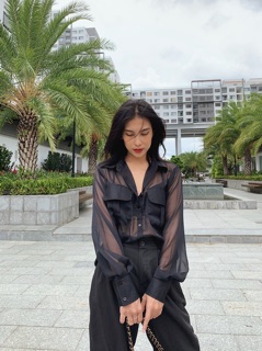 ÁO SƠ MI XUYÊN THẤU
