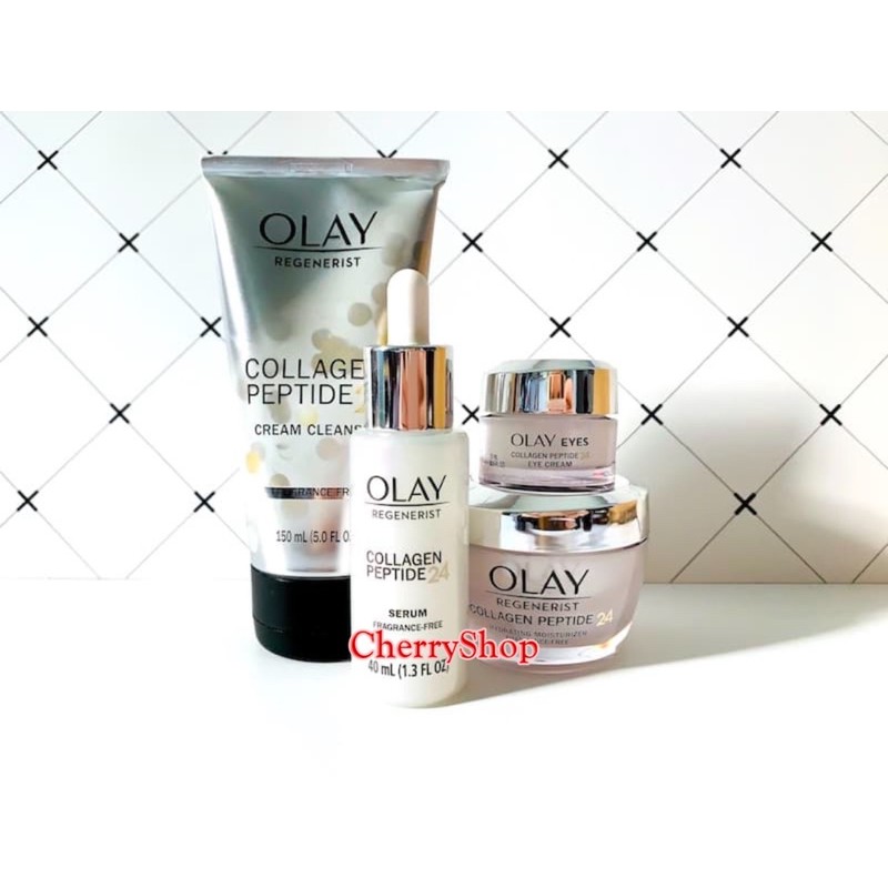 Sửa rửa mặt dưỡng ẩm Olay Collagen Peptide 24 Cream Cleanser