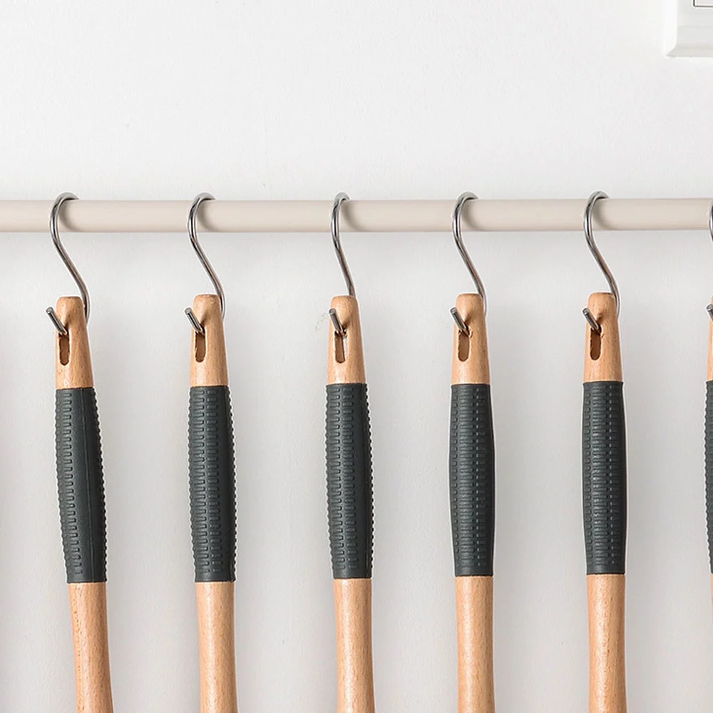 Set 10 móc chữ S cho phòng tắm/ phòng ngủ/ nhà bếp bằng kim loại bằng thép không gỉ 304 siêu chịu lực