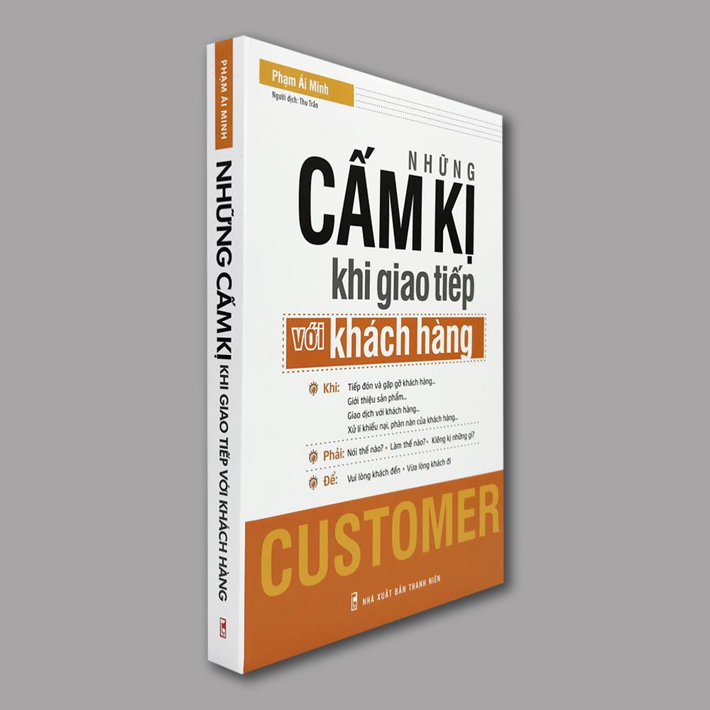 Sách - Những Cấm Kị Khi Giao Tiếp Với Khách Hàng