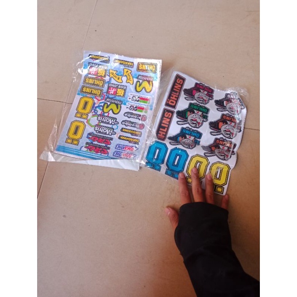 tem olin dán xe  siêu đẹp